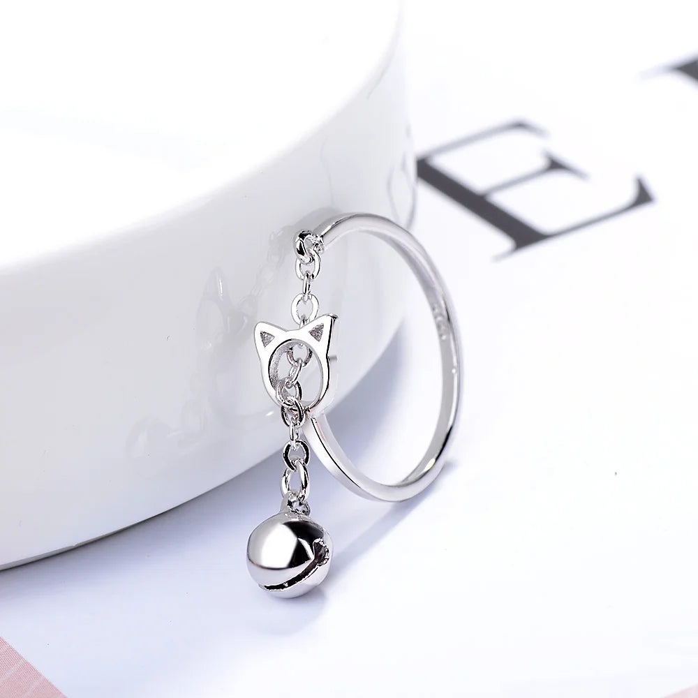 Whisker Bell — Adjustable Cat Ring