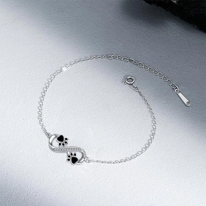 Pawprint Whisper — Adjustable Bracelet