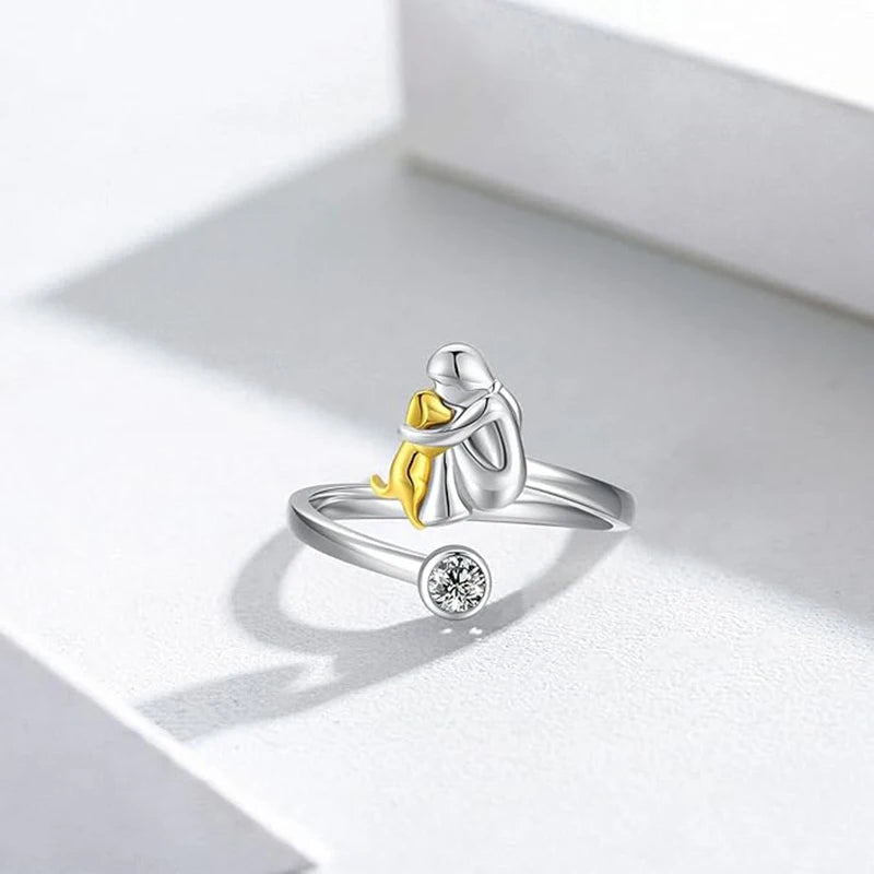 Faithful Friend Wrap Ring