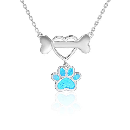 Quiet Flame Opal Pendante Birthday