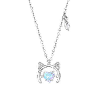 Whisker Wink — Kitten Pendant