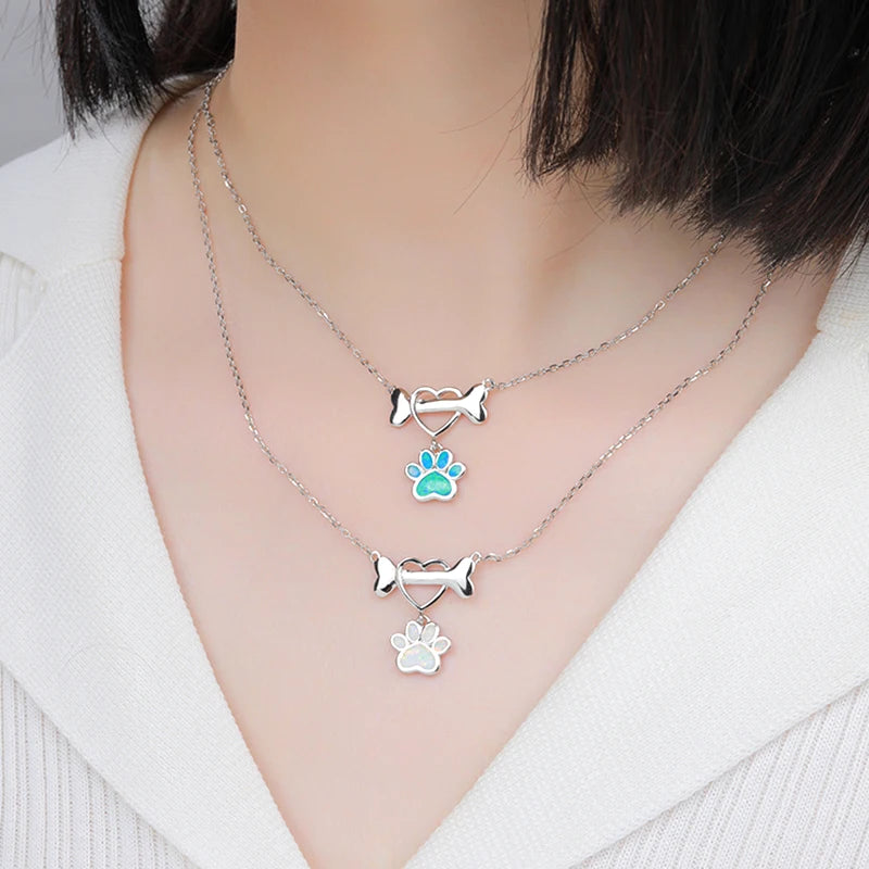 Quiet Flame Opal Pendante Birthday