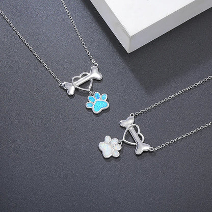 Quiet Flame Opal Pendante Birthday