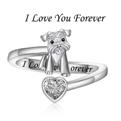 Little Yorkie Promise Ring