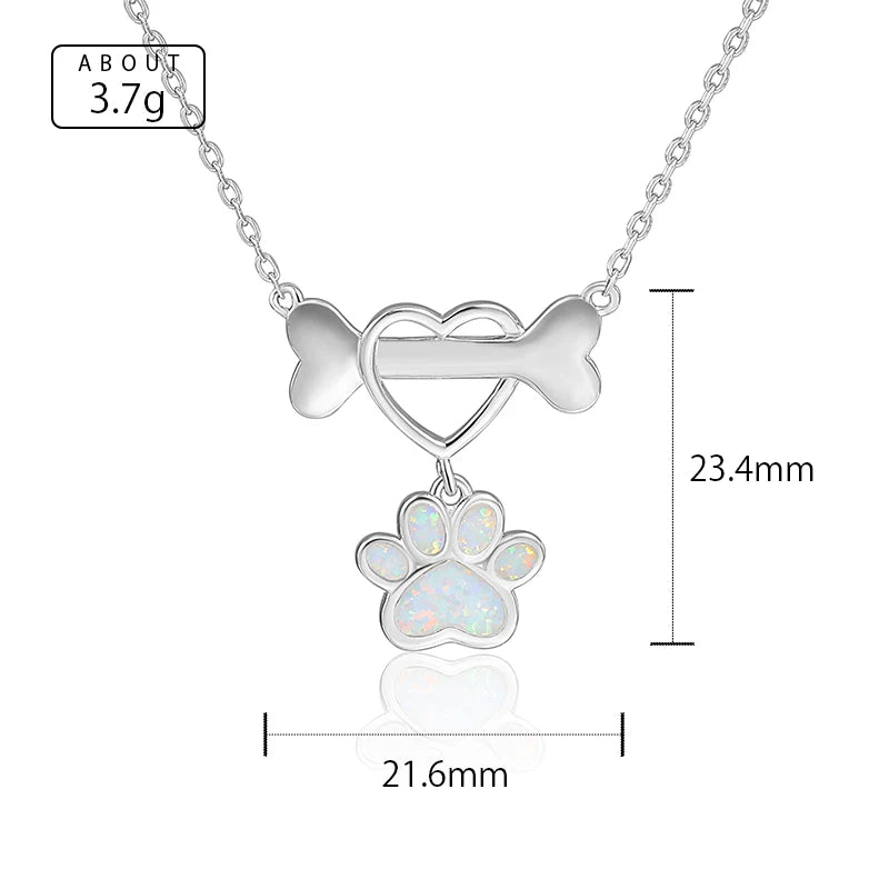 Quiet Flame Opal Pendante Birthday