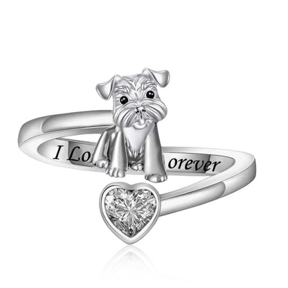 Little Yorkie Promise Ring